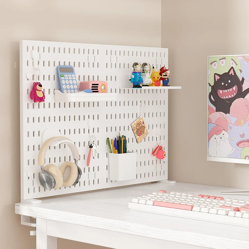 Kit Organizador Pegboard para Mesa e Escritório