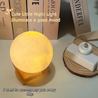Luminária Lua LED Galaxy Decorativa para Quarto
