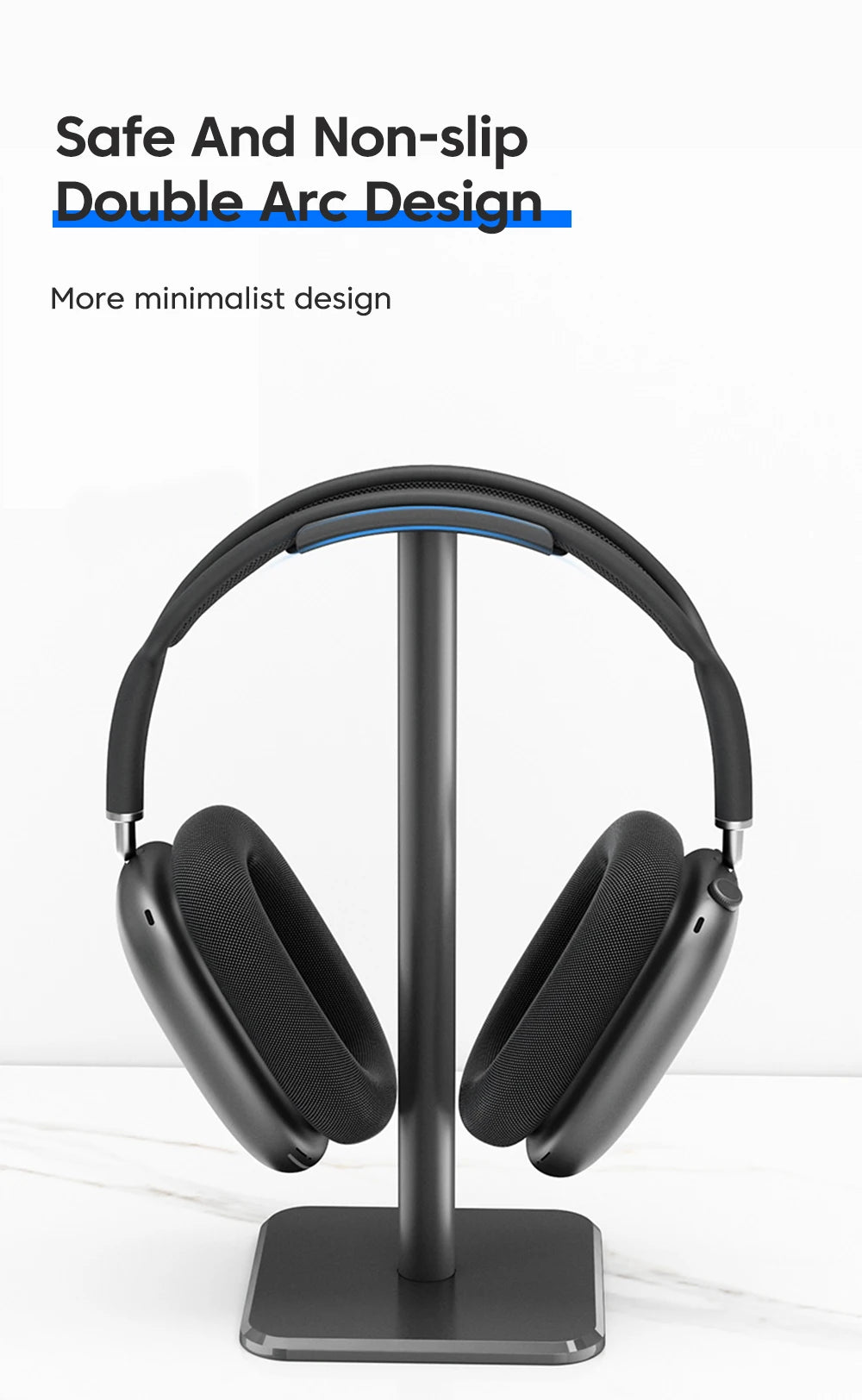 Suporte Premium para Headset em Alumínio Gamer