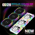 coler ARGB JUMPEAK CS120 120mm com Controle PWM
