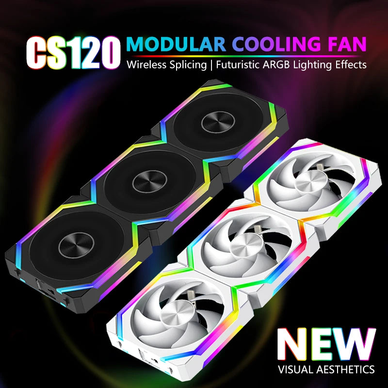 coler ARGB JUMPEAK CS120 120mm com Controle PWM