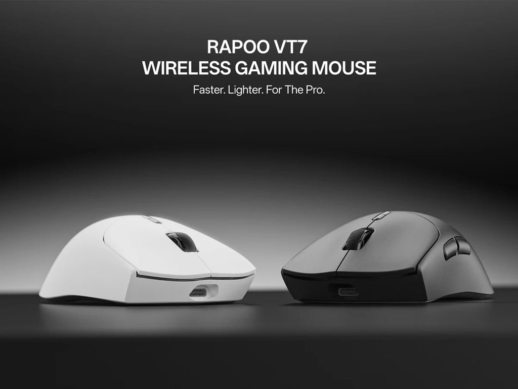 Rapoo VT7 MAX Mouse Gamer Wireless 8K de Alta Performance