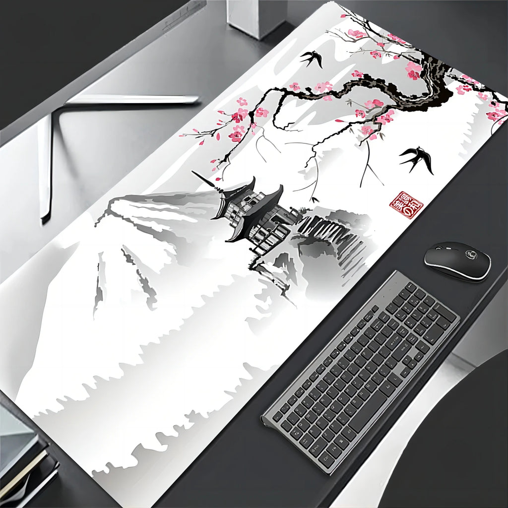 Mouse Pad Gamer Sakura XL Antiderrapante HD