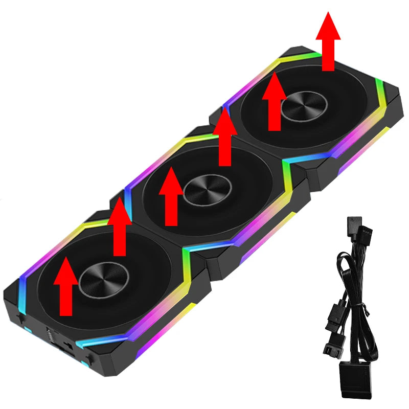 coler ARGB JUMPEAK CS120 120mm com Controle PWM