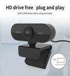 Webcam USB 1080p com Microfone Integrado