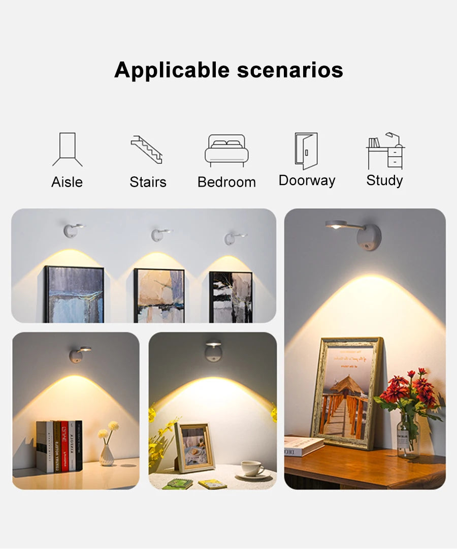 Luminária LED Sensor de Movimento