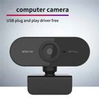 Webcam USB 1080p com Microfone Integrado