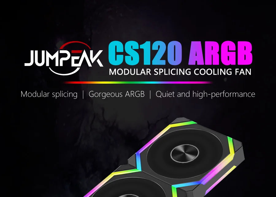 coler ARGB JUMPEAK CS120 120mm com Controle PWM