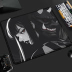 Mouse Pad Gamer Oni Girl 45x40 Antiderrapante Premium