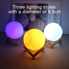 Luminária Lua LED Galaxy Decorativa para Quarto