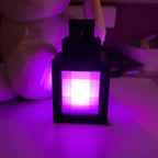 3D Printed Luminous Lantern Nightlight Pixel Game Theme Ambient Home Decor Ornament Light