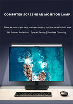 Luminária LED para Monitor de PC com Controle de Brilho