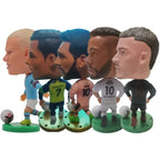 Hot FootballSuperStar HaalandMessiRonaldo 2.5inch Action Figures