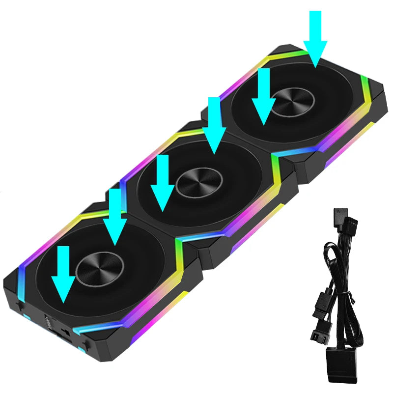 coler ARGB JUMPEAK CS120 120mm com Controle PWM
