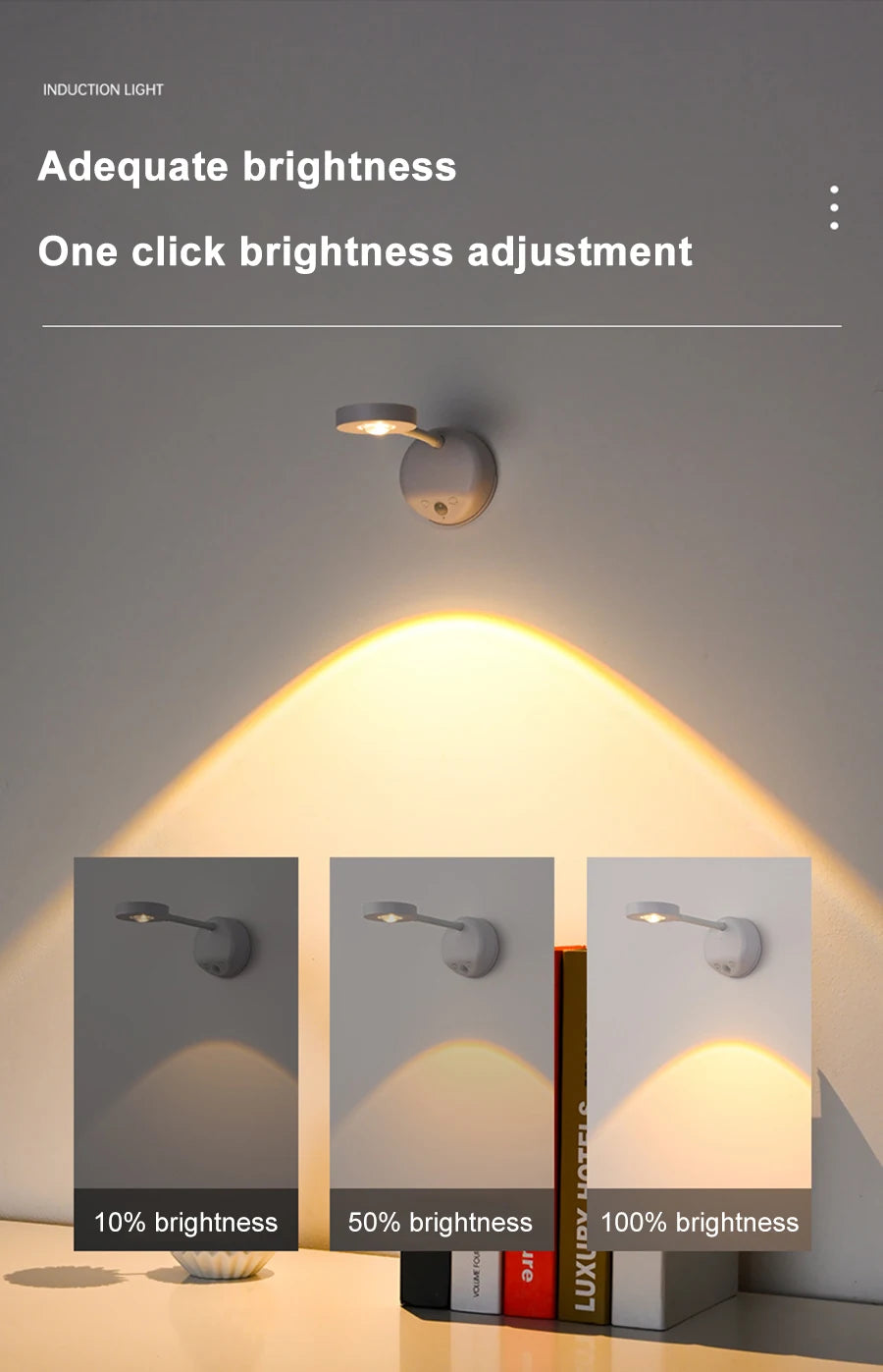 Luminária LED Sensor de Movimento