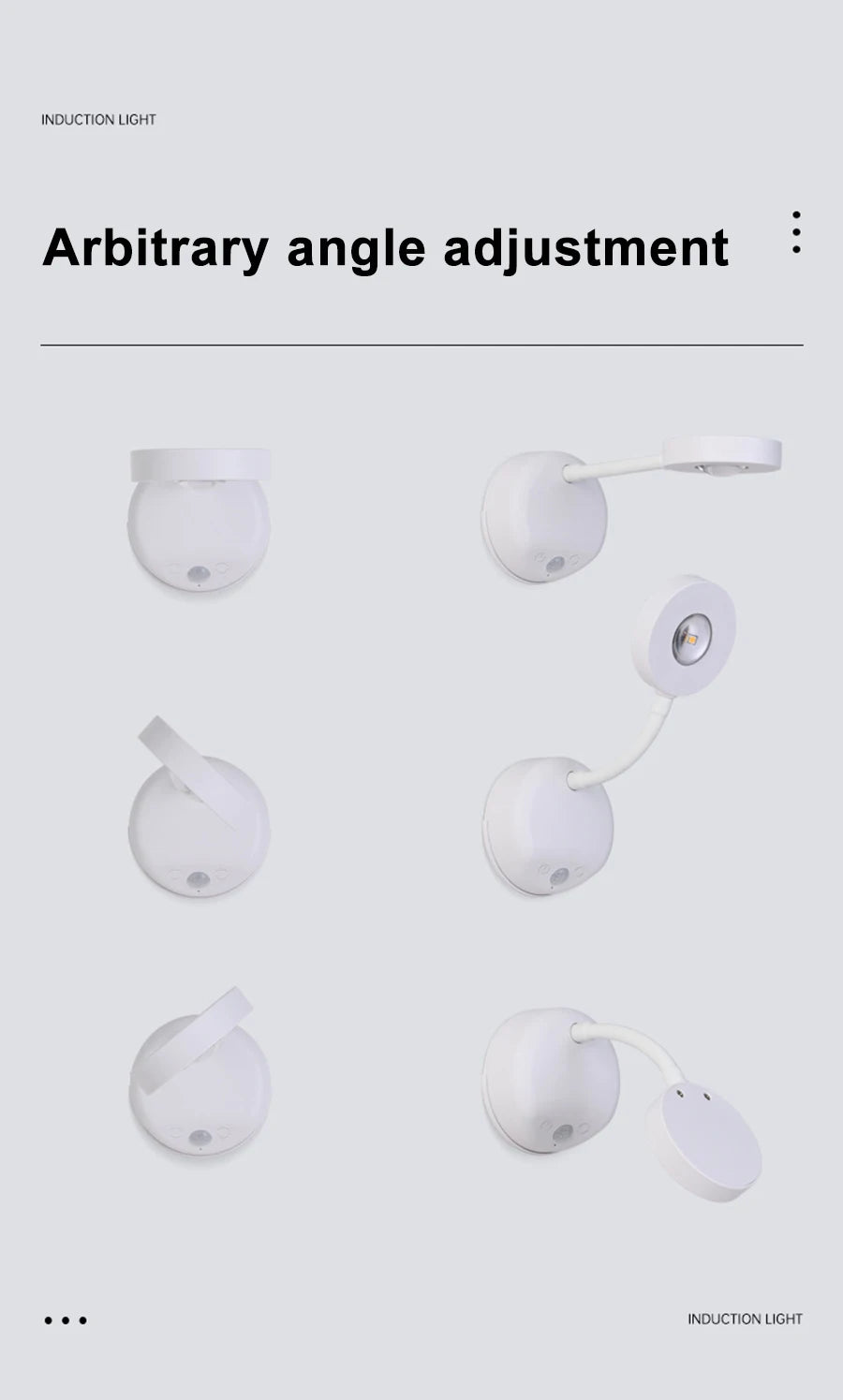 Luminária LED Sensor de Movimento