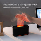 Difusor de Aromas Ultrassônico com Efeito Chama LED