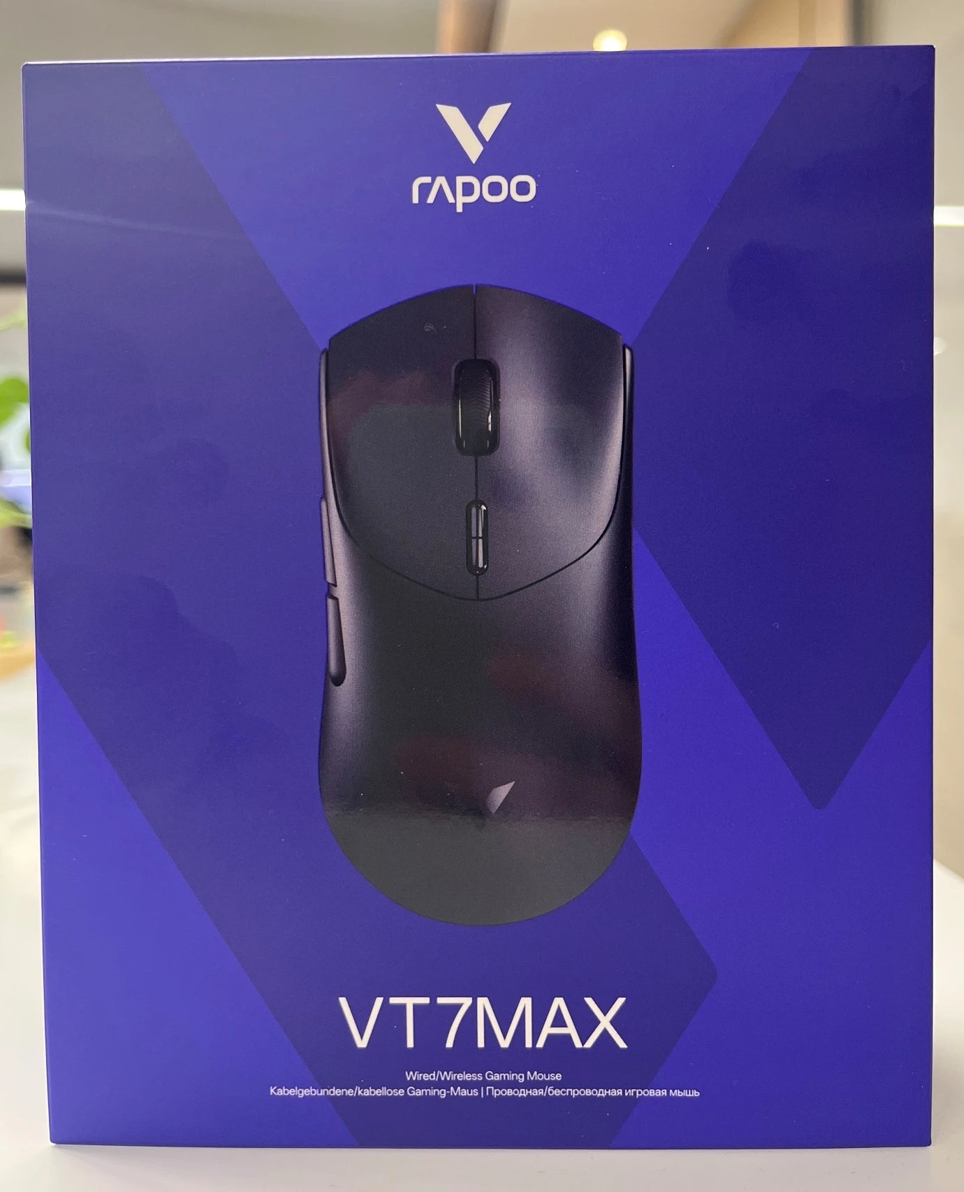 Rapoo VT7 MAX Mouse Gamer Wireless 8K de Alta Performance
