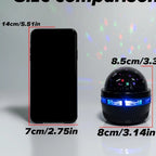 Projetor LED Galáxia Céu Estrelado USB Decorativo