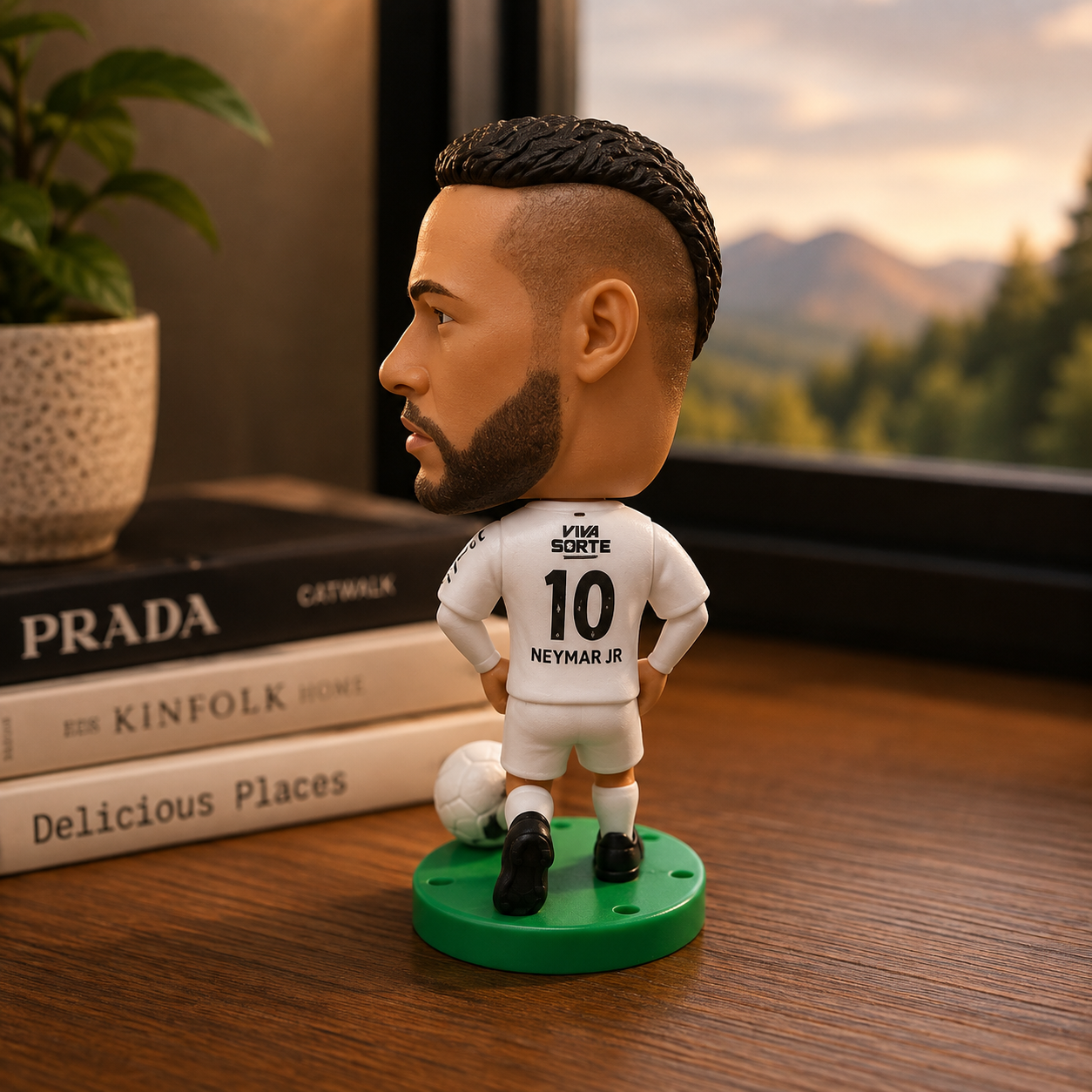 Hot FootballSuperStar HaalandMessiRonaldo 2.5inch Action Figures