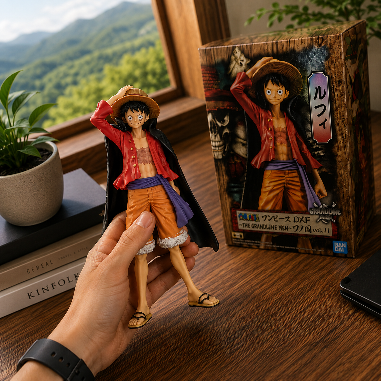 Boneco Colecionável Luffy Gear 5 Nika One Piece 15cm