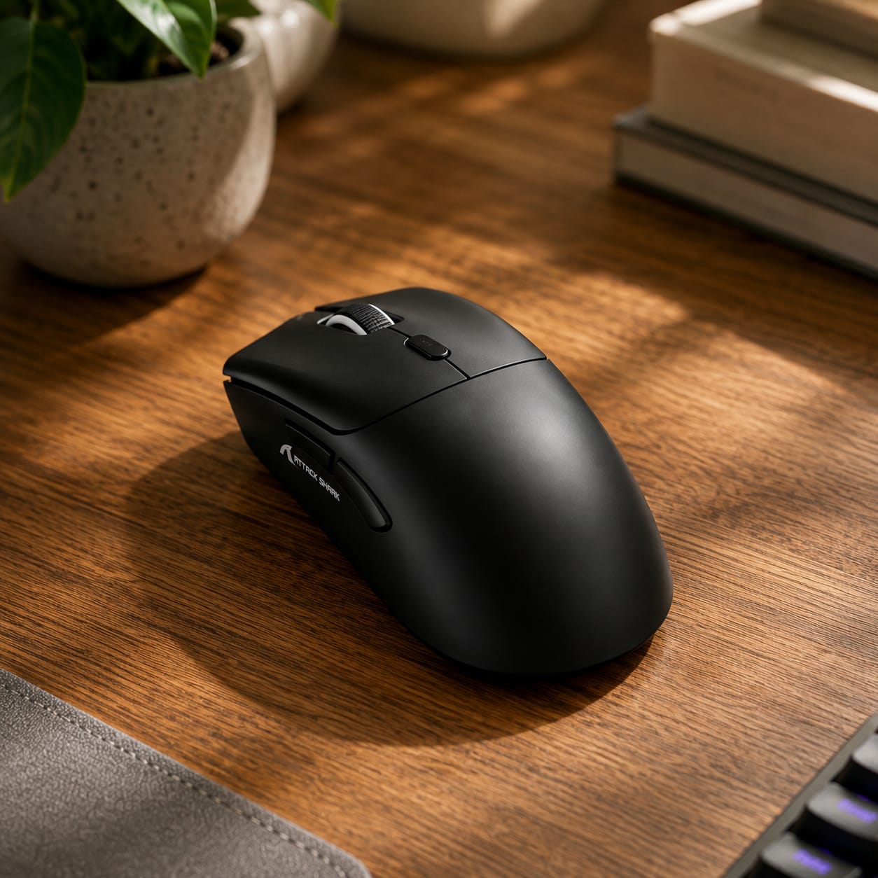 Mouse Gamer Attack Shark R1 Wireless RGB