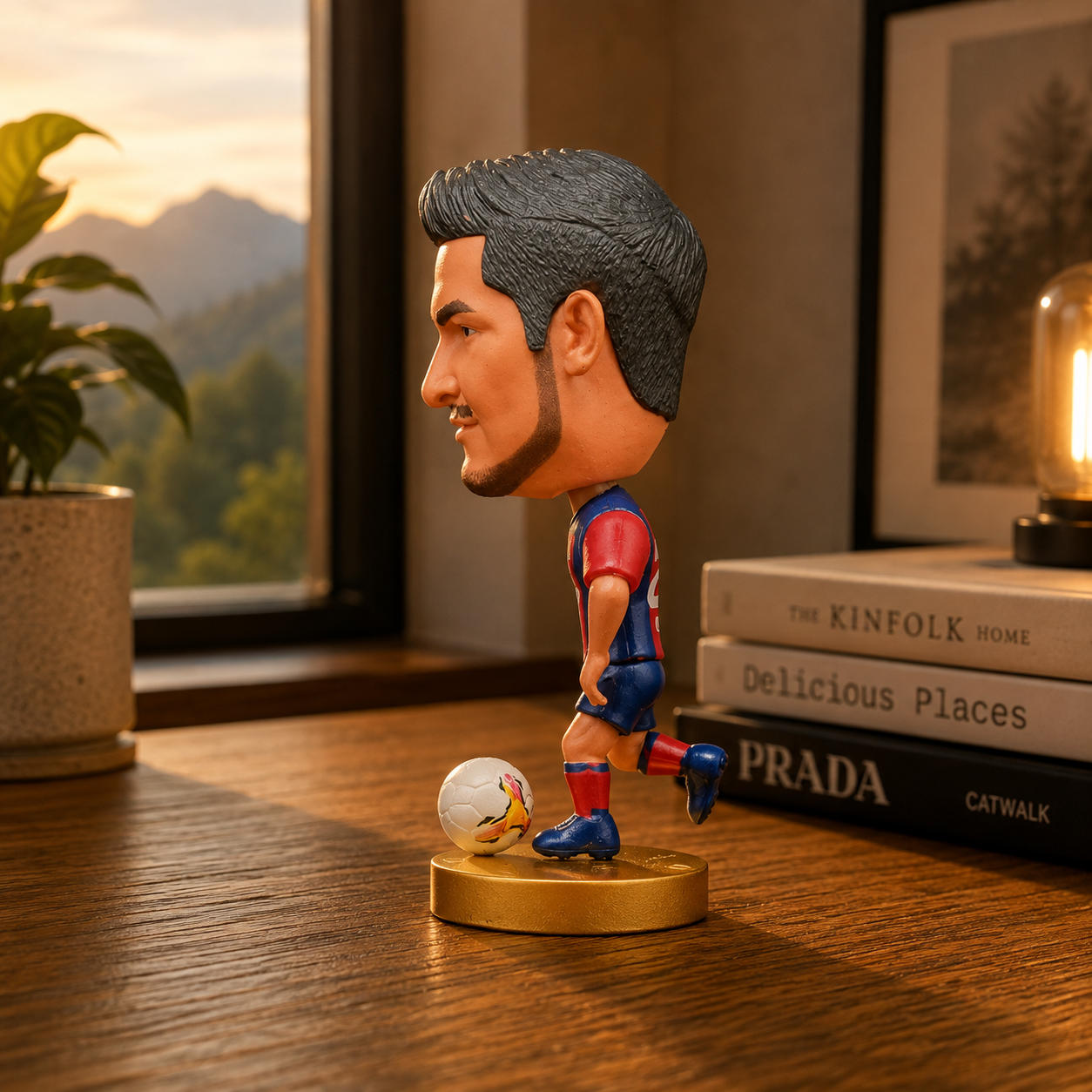 Hot FootballSuperStar HaalandMessiRonaldo 2.5inch Action Figures