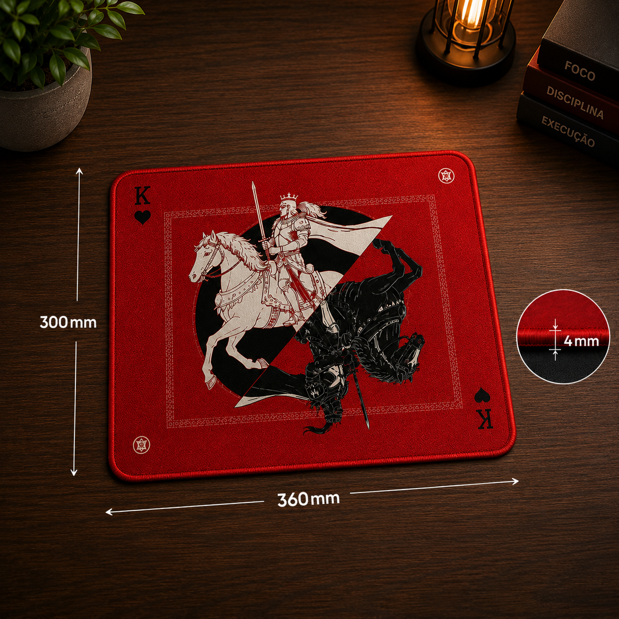 Mouse Pad ATK Warhorse com Ilustração Exclusiva