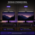 Luminária LED para Monitor de PC com Controle de Brilho