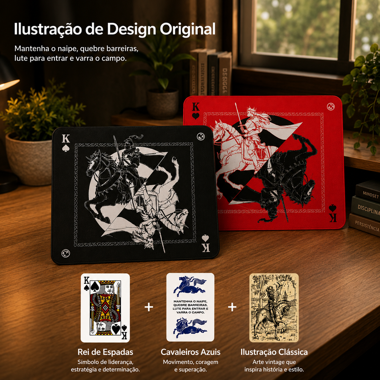 Mouse Pad ATK Warhorse com Ilustração Exclusiva