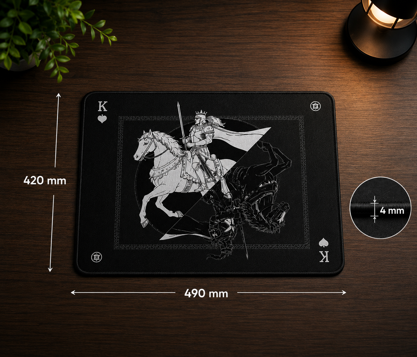 Mouse Pad ATK Warhorse com Ilustração Exclusiva